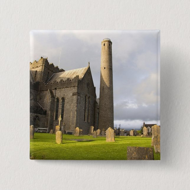 Chapa Cuadrada Kilkenny, Irlanda. A Killkenny también se le conoc (Anverso)