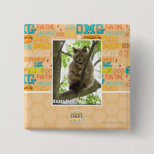 Chapa Cuadrada Koala Kitteh
