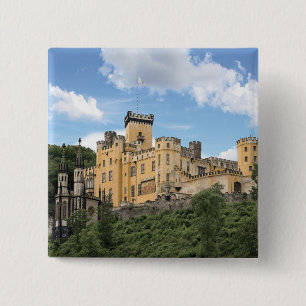 Chapa Cuadrada Koblenz, Alemania, Castillo Stolzenfels, Schloss