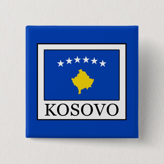 Chapa Cuadrada Kosovo (Anverso)
