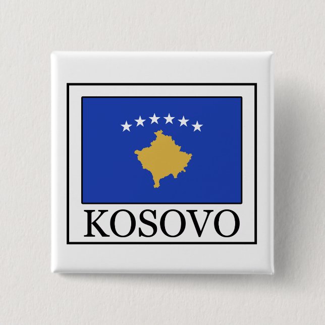 Chapa Cuadrada Kosovo (Anverso)