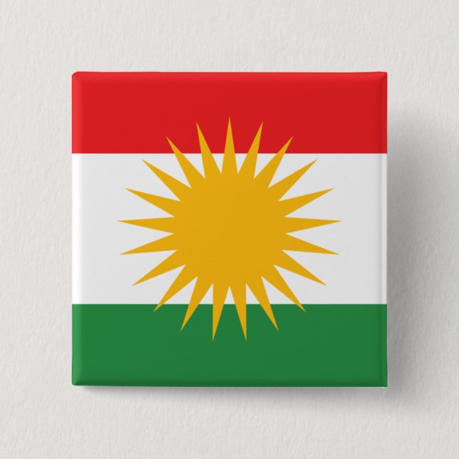 Chapa Cuadrada kurdistán (Anverso)