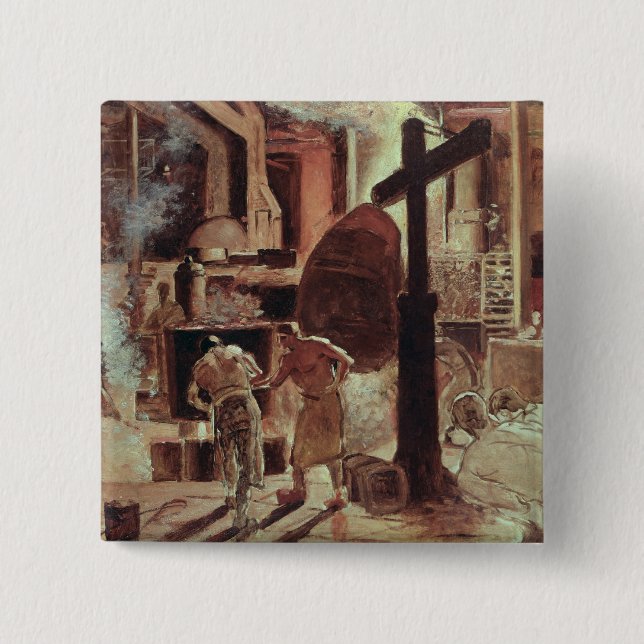 Chapa Cuadrada La acería (Anverso)