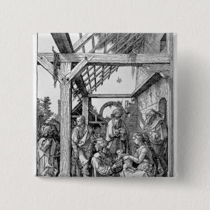 Chapa Cuadrada La adoración de unos de los reyes magos, 1511