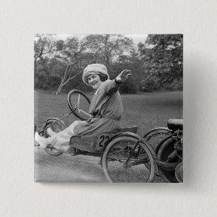 Chapa Cuadrada La antigüedad va carro, 1900s tempranos