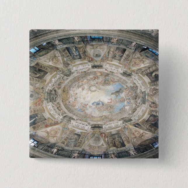 Chapa Cuadrada La apoteosis de St Anthony (Anverso)