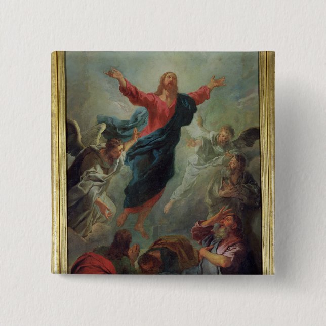 Chapa Cuadrada La ascensión, 1721 (Anverso)