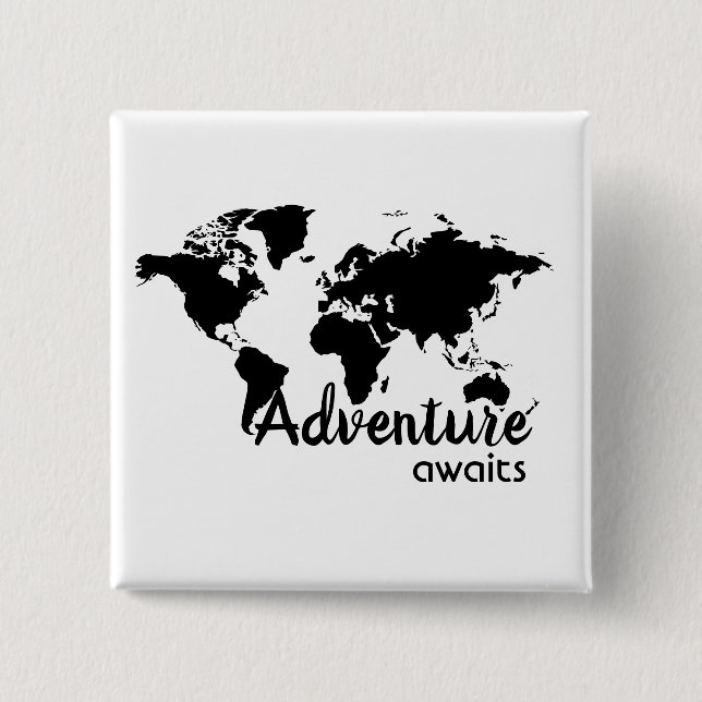 Chapa Cuadrada La aventura espera (Anverso)