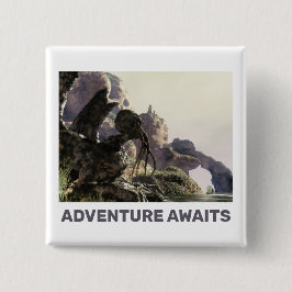 Chapa Cuadrada La aventura espera. Paisaje de fantasía