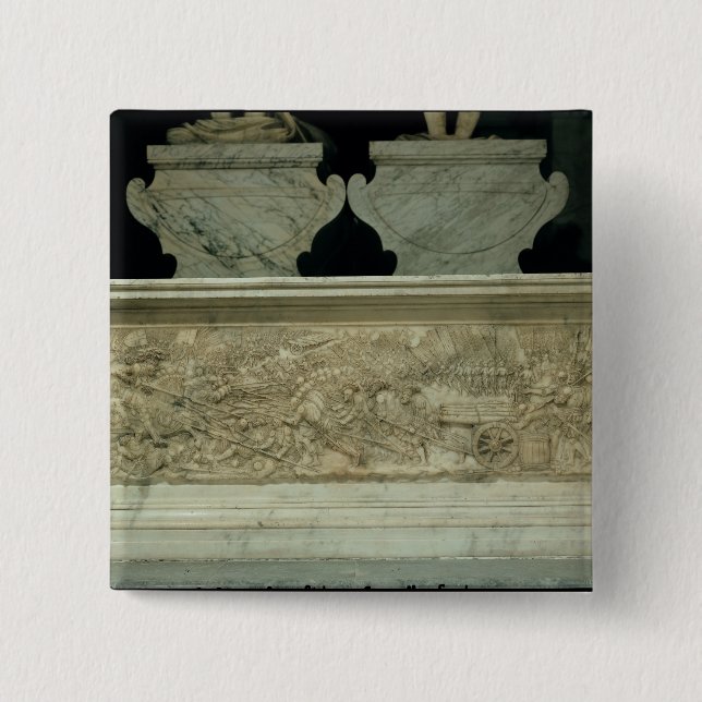 Chapa Cuadrada La batalla de Marignano (Anverso)