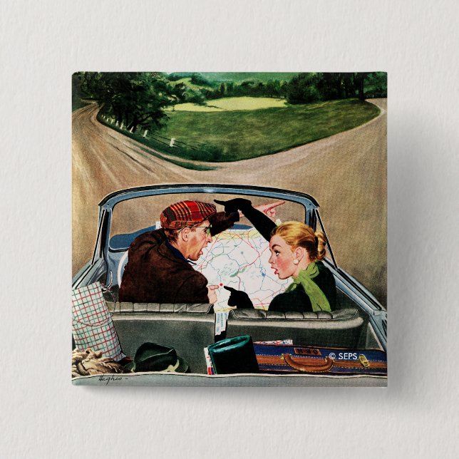 Chapa Cuadrada La bifurcación en la carretera (Anverso)