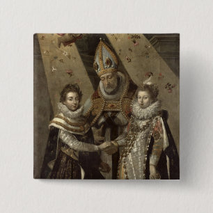 Chapa Cuadrada La boda de Louis XIII