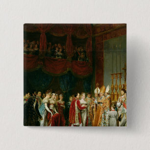 Chapa Cuadrada La boda de Napoleon I y Marie