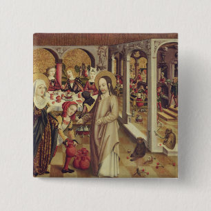 Chapa Cuadrada La boda en Cana, c.1500