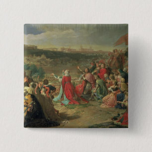 Chapa Cuadrada La caída de Granada en 1492, 1890