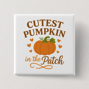 Chapa Cuadrada La Calabaza más Linda del Parche Otoño