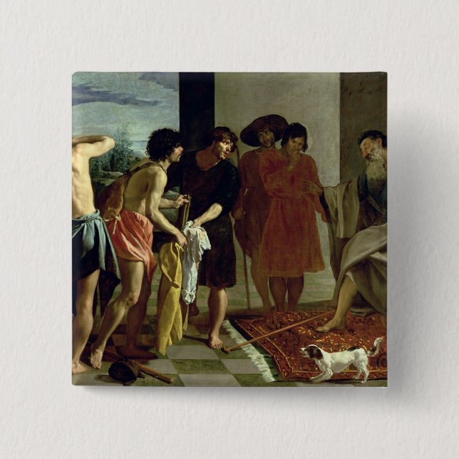 Chapa Cuadrada La capa de José, 1630 (Anverso)