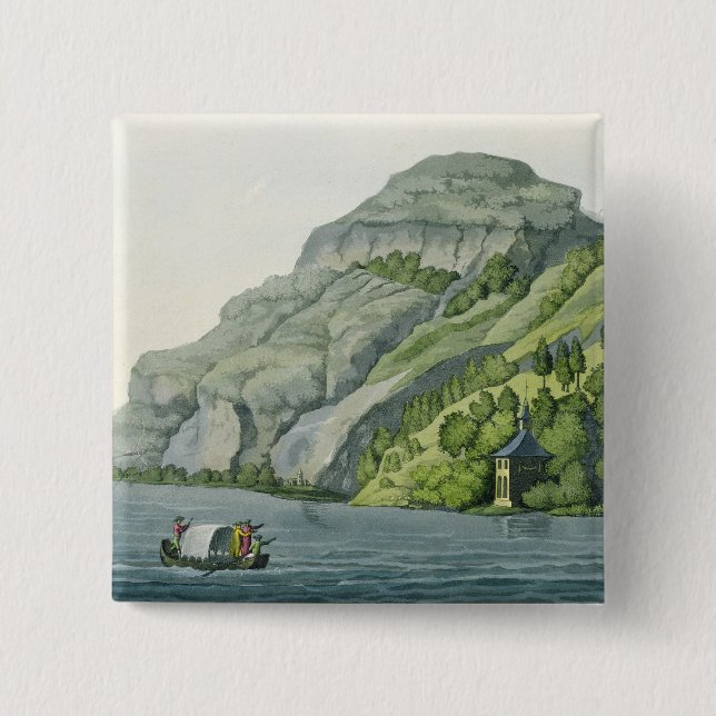 Chapa Cuadrada La capilla de Guillermo dice, de las 'aduanas del (Anverso)