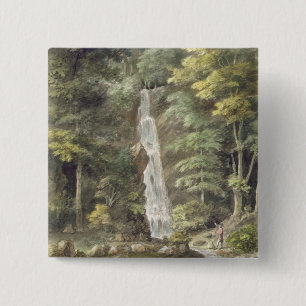 Chapa Cuadrada La cascada de la cascada en Hestercombe cultiva un