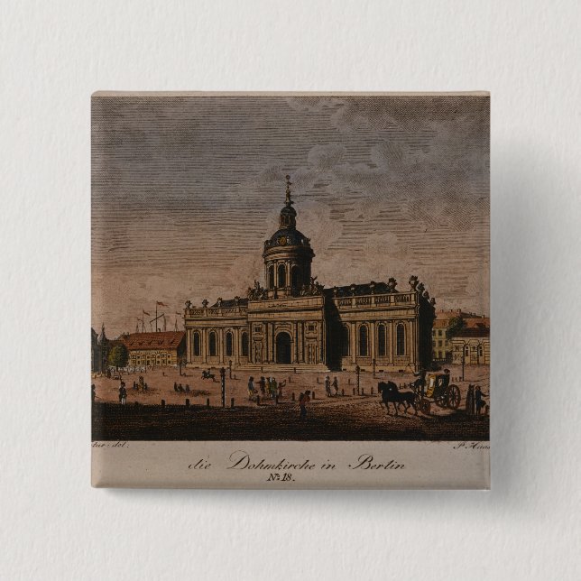Chapa Cuadrada La catedral, Berlín (Anverso)