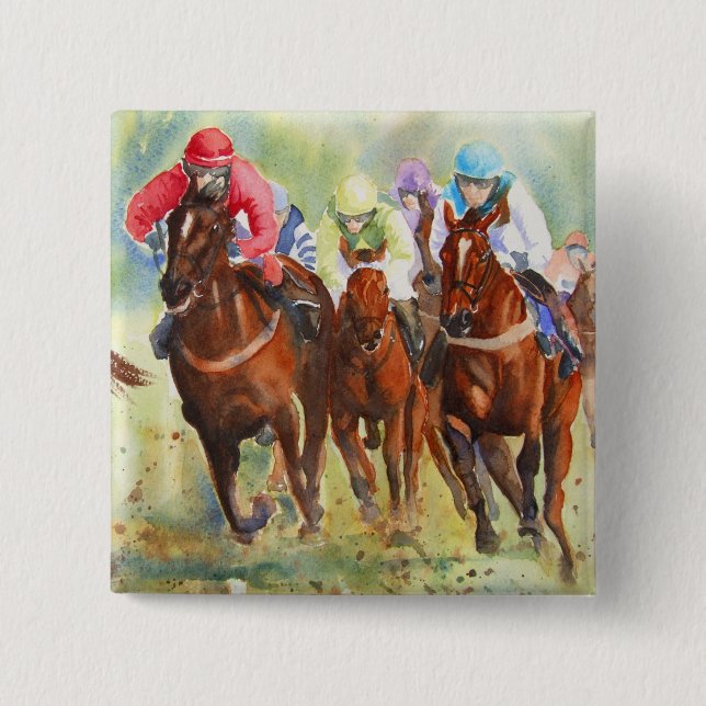 Chapa Cuadrada La caza (Anverso)