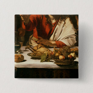 Chapa Cuadrada La cena en Emmaus, 1601