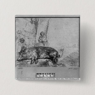 Chapa Cuadrada La cerda, 1643