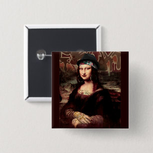 Chapa Cuadrada La Chola Mona Lisa