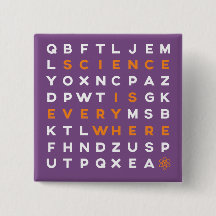 La ciencia del Pin del rompecabezas de la palabra