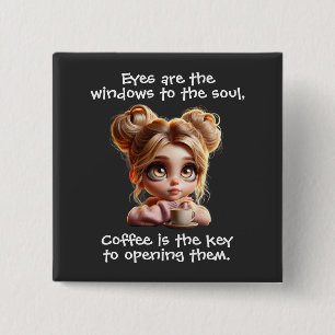 Chapa Cuadrada La Clave Es El Café