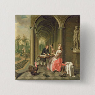 Chapa Cuadrada La columnata de una casa de campo con un seate de