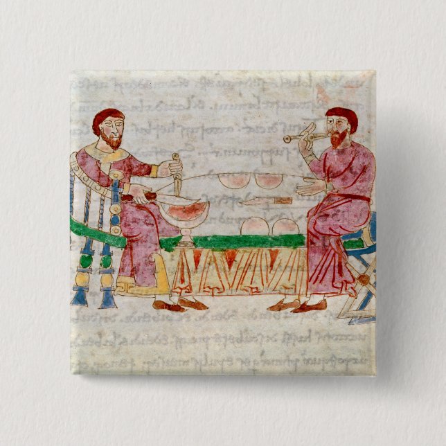 Chapa Cuadrada La comida, de 'De Universo' (Anverso)