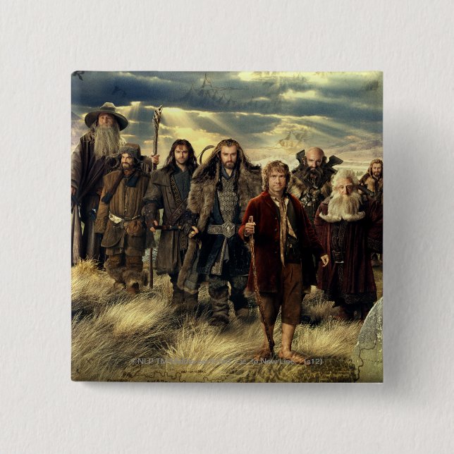 Chapa Cuadrada La compañía enmarcada (Anverso)