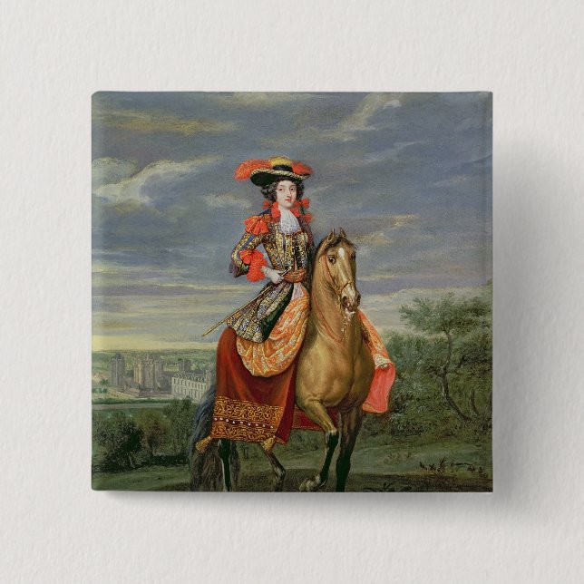 Chapa Cuadrada La Comtesse de Soissons (Anverso)