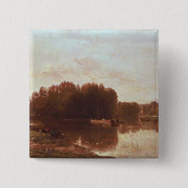 Chapa Cuadrada La confluencia (Anverso)