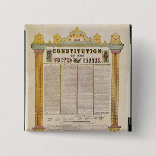 Chapa Cuadrada La constitución de los Estados Unidos de América