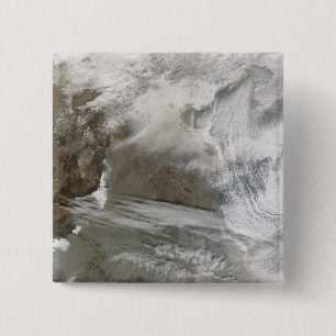 Chapa Cuadrada La cubierta de nieve rodea a Bo Hai