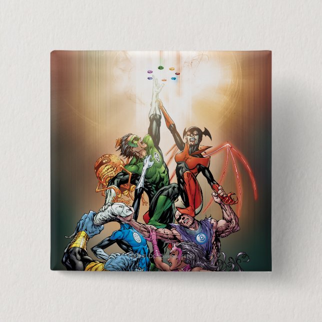 Chapa Cuadrada La cubierta más negra de la noche (Anverso)