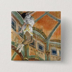 Chapa Cuadrada La de Srta. La de Edgar Degas el en el Cirque
