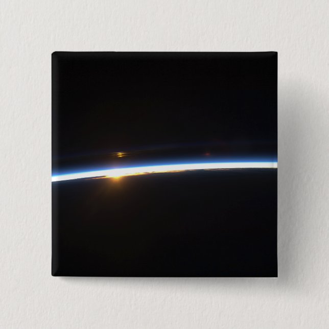 Chapa Cuadrada La delgada línea de la atmósfera terrestre (Anverso)