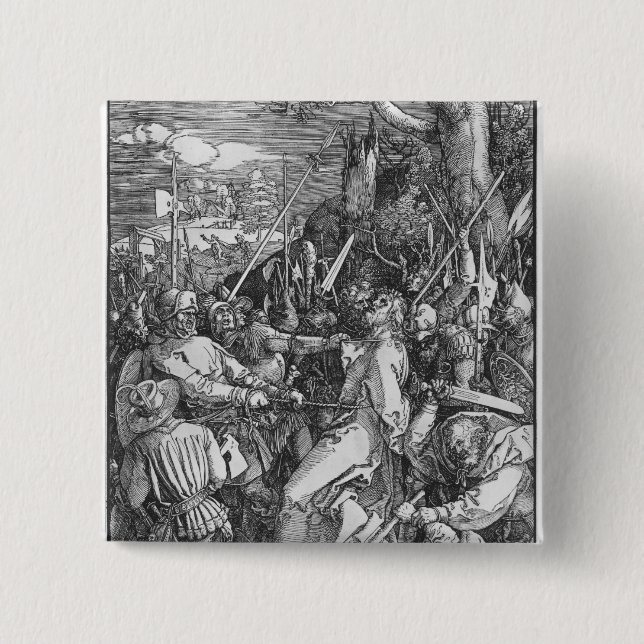 Chapa Cuadrada La detención del Jesucristo, 1510 (Anverso)