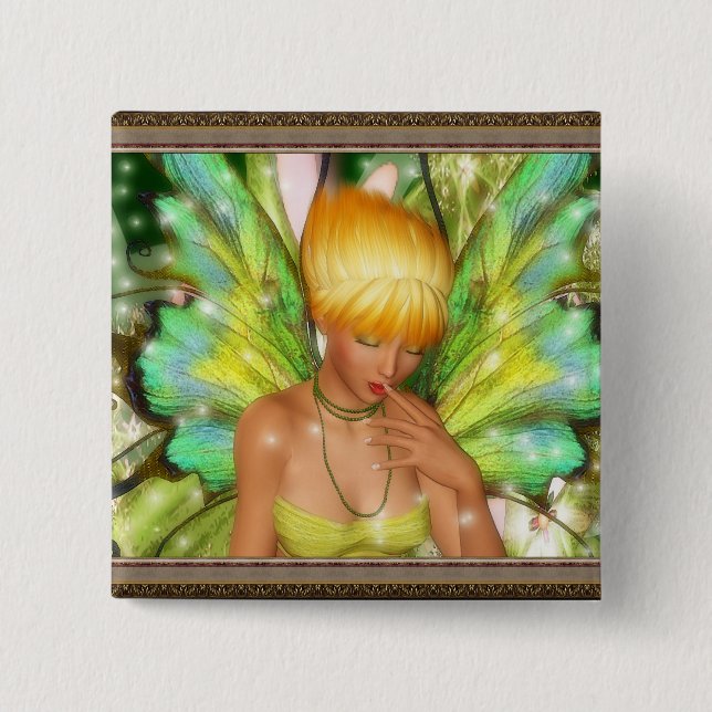 Chapa Cuadrada La diversión de un Faerie (Anverso)