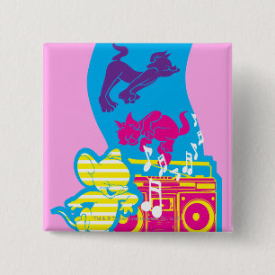 Chapa Cuadrada La droga bate pies felices