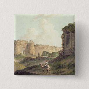 Chapa Cuadrada La entrada occidental del fuerte de Shere Shah,