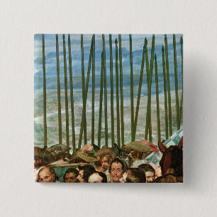 Chapa Cuadrada La entrega de Breda, detalle de soldados