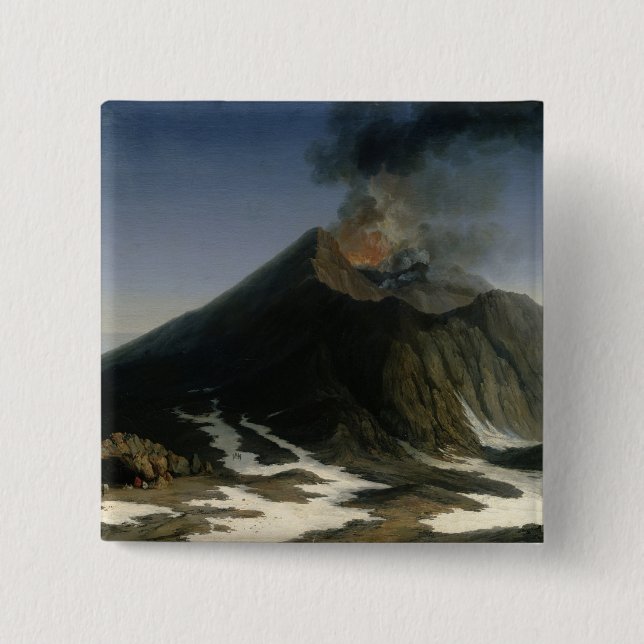 Chapa Cuadrada La erupción del Etna (Anverso)