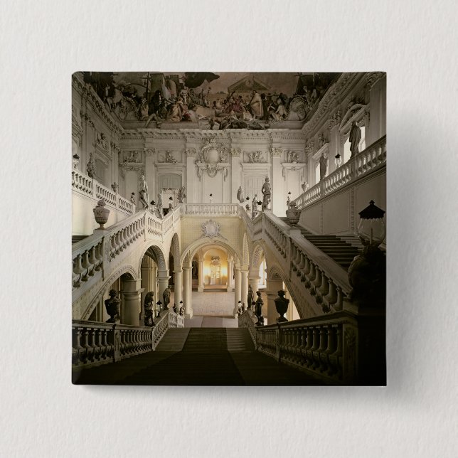 Chapa Cuadrada La escalera, construida 1719-44 (Anverso)