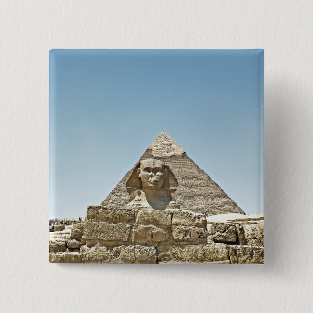 Chapa Cuadrada La esfinge (Anverso)