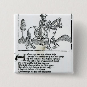 Chapa Cuadrada La esposa del baño