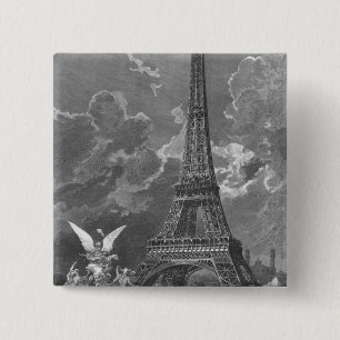 Chapa Cuadrada La exposición del universal de la torre Eiffel